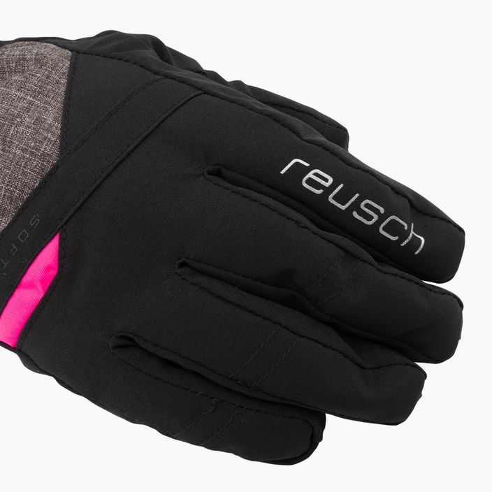 Rękawice narciarskie damskie Reusch Helena R-TEX XT black/black melange/pink glo 4