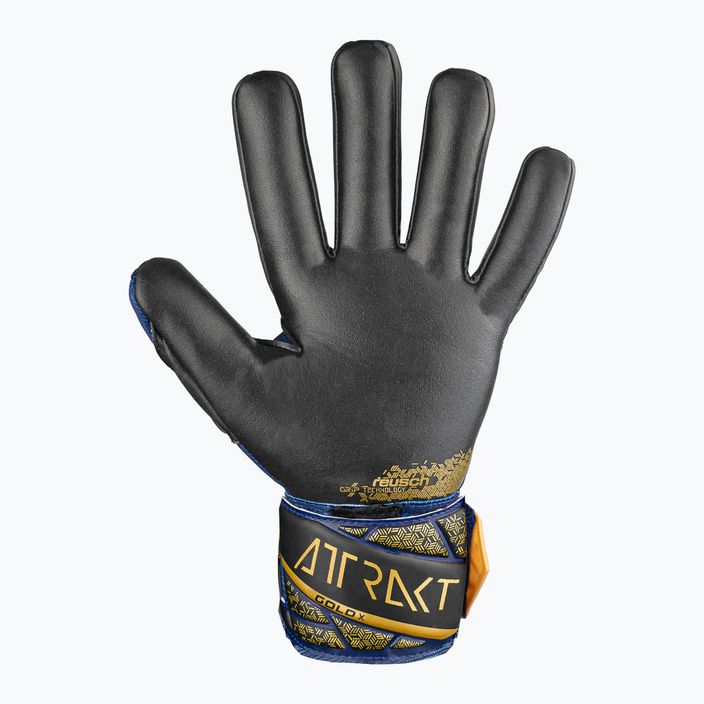 Rękawice bramkarskie Reusch Attrakt Gold X NC premium blue/gold/black 3