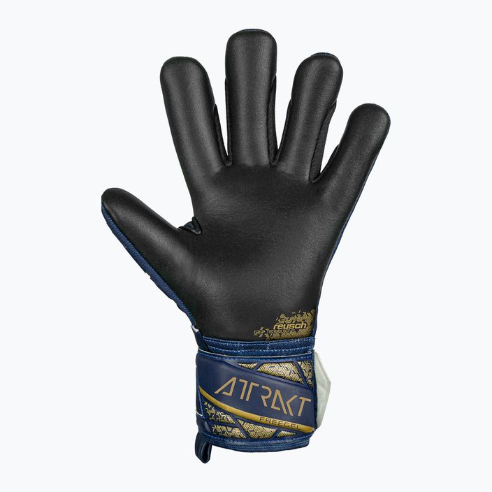 Rękawice bramkarskie Reusch Attrakt Freegel Silver premium blue/gold/black 3