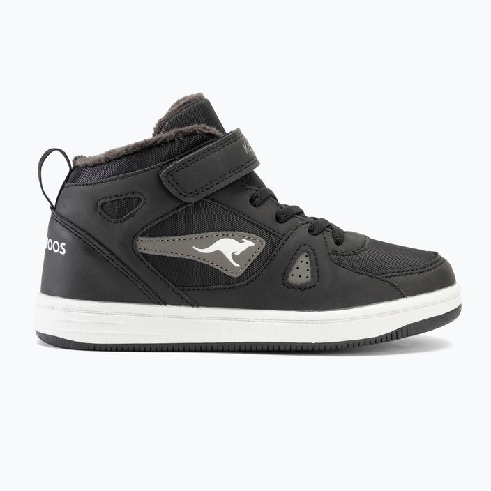 Buty dziecięce KangaROOS K-CP Kalley II EV jet black / steel grey 2