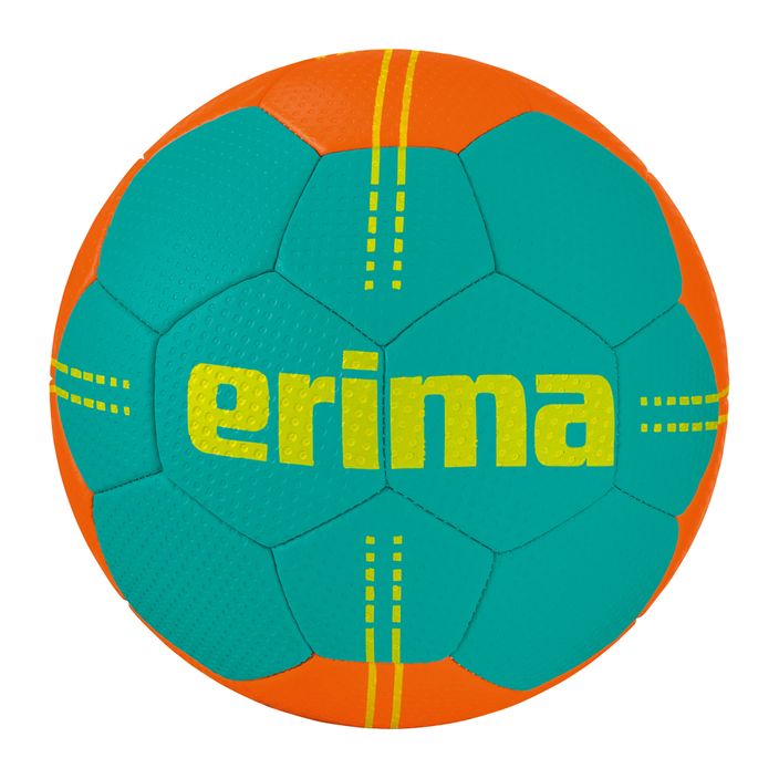Piłka do piłki ręcznej dziecięca ERIMA Pure Grip Junior columbia/orange rozmiar 0 2