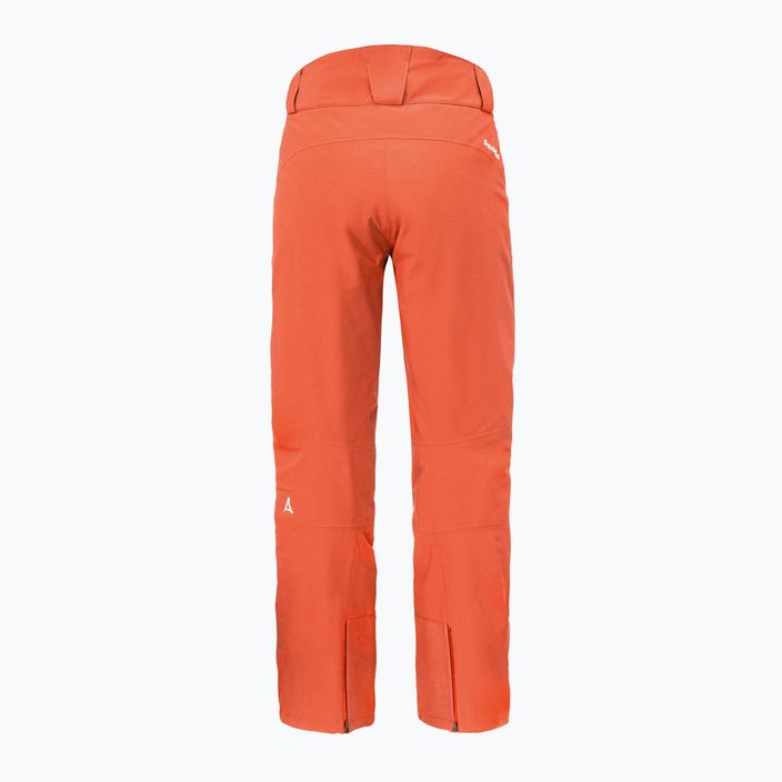 Spodnie narciarskie damskie Schöffel Weissach coral orange 2