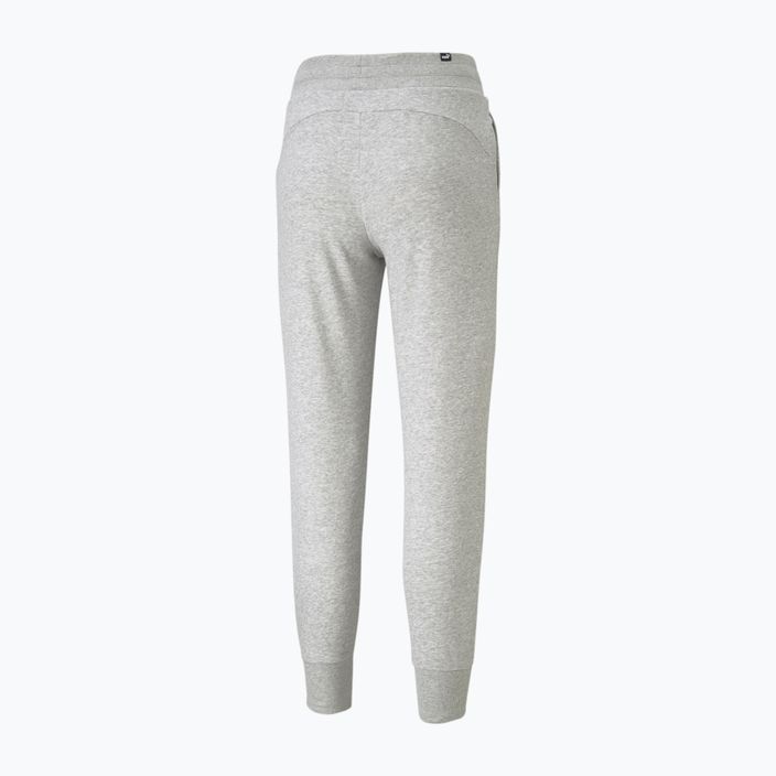 Spodnie damskie PUMA ESS Sweatpants TR Cl light gray heather 2