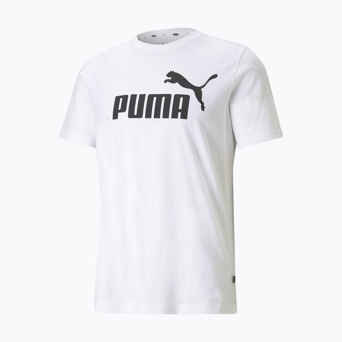 Koszulka męska PUMA Ess Logo Tee puma white