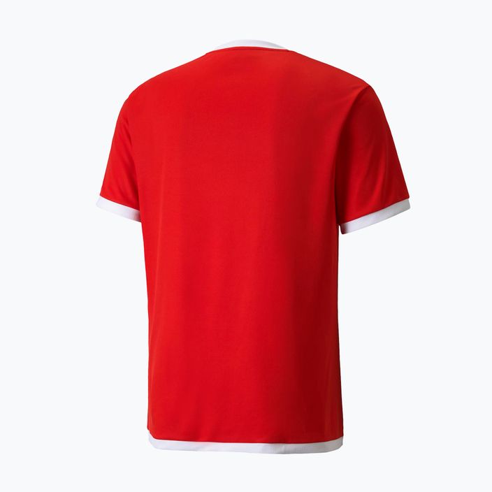 Koszulka męska PUMA Teamliga Jersey puma red/puma white 7