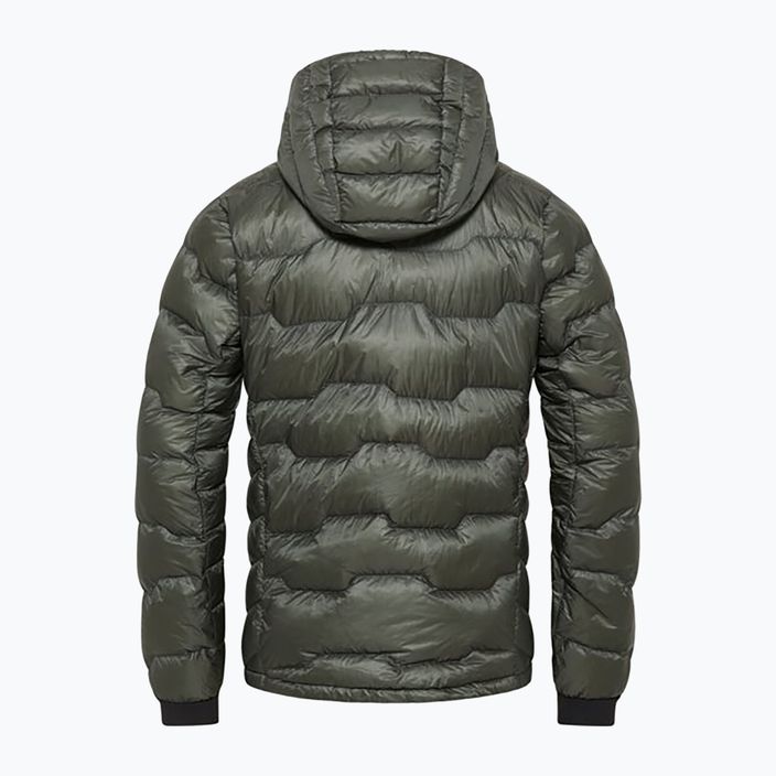 Kurtka puchowa męska Jack Wolfskin Alpspitze Down Hoody slate green 9