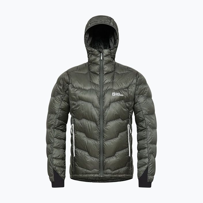 Kurtka puchowa męska Jack Wolfskin Alpspitze Down Hoody slate green 10