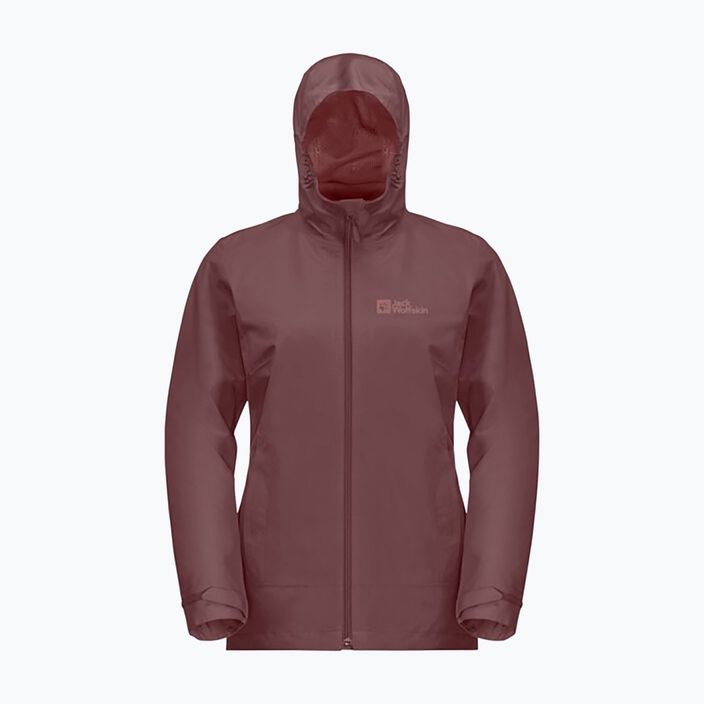 Kurtka 3w1 damska Jack Wolfskin Moonrise 3In1 red ochre 2