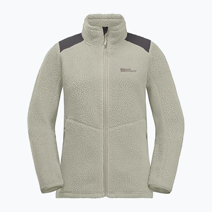 Bluza polarowa damska Jack Wolfskin Kammweg Pile Fz seal