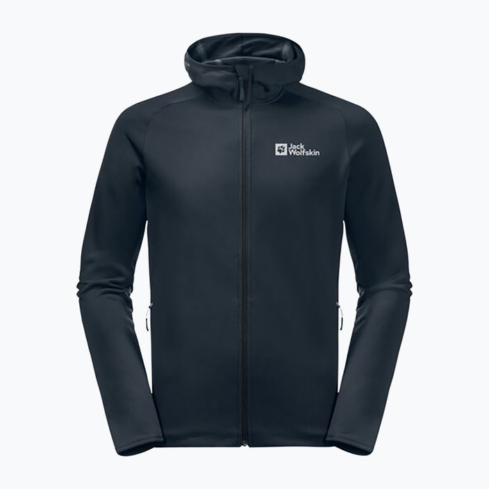 Bluza polarowa męska Jack Wolfskin Baiselberg Hooded Fz