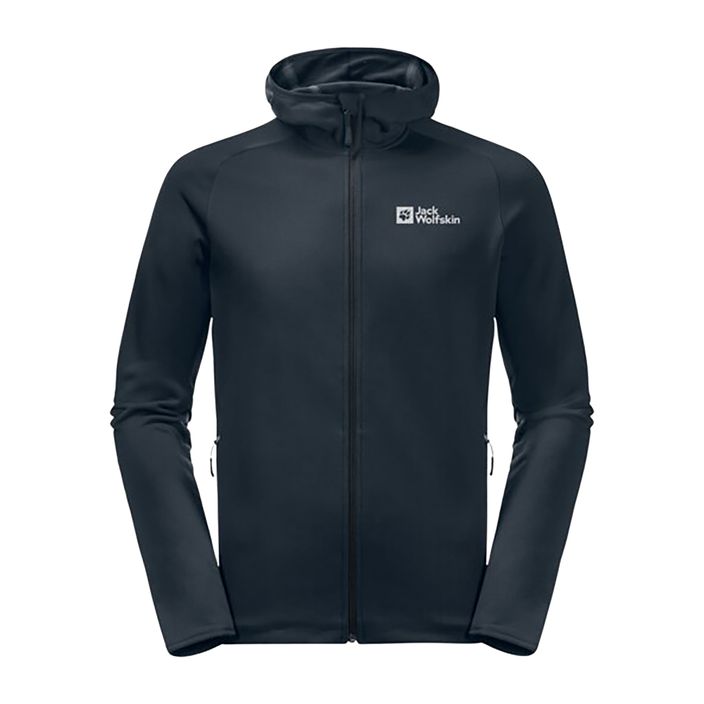 Bluza polarowa męska Jack Wolfskin Baiselberg Hooded Fz 2