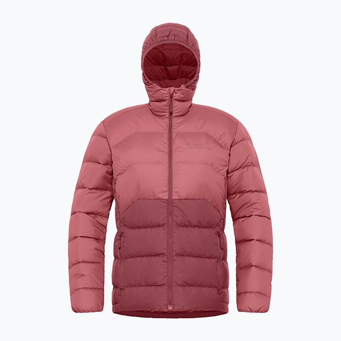 Kurtka puchowa damska Jack Wolfskin Ather Down Hoody red ochre 10