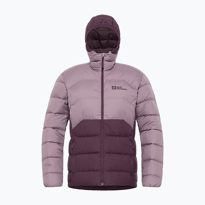 Kurtka puchowa damska Jack Wolfskin Ather Down Hoody midnight plum 9