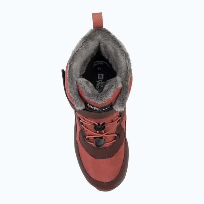 Buty dziecięce Jack Wolfskin Polar Bear-G Texapore High Vc dark mahogany 5