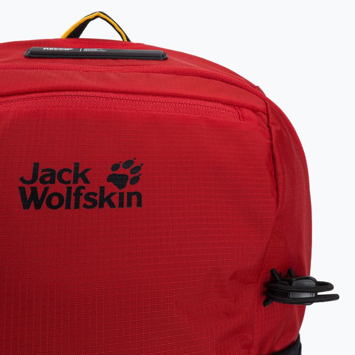 Plecak turystyczny Jack Wolfskin Wolftrail Recco 22 l adrenaline red 3