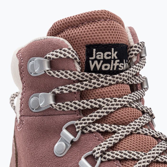 Buty turystyczne damskie Jack Wolfskin Terraventure Urban Mid rose/white 9