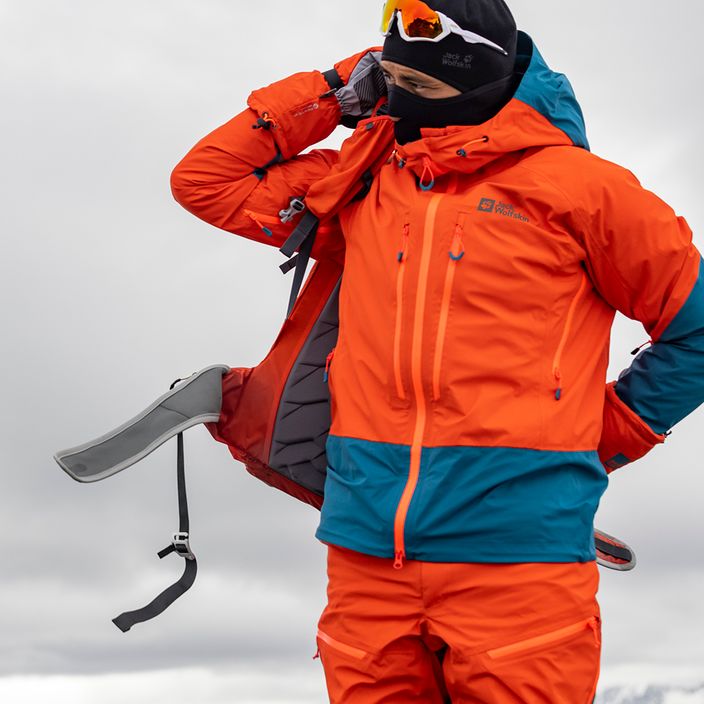 Kurtka skiturowa męska Jack Wolfskin Alpspitze 3L wild brier 10
