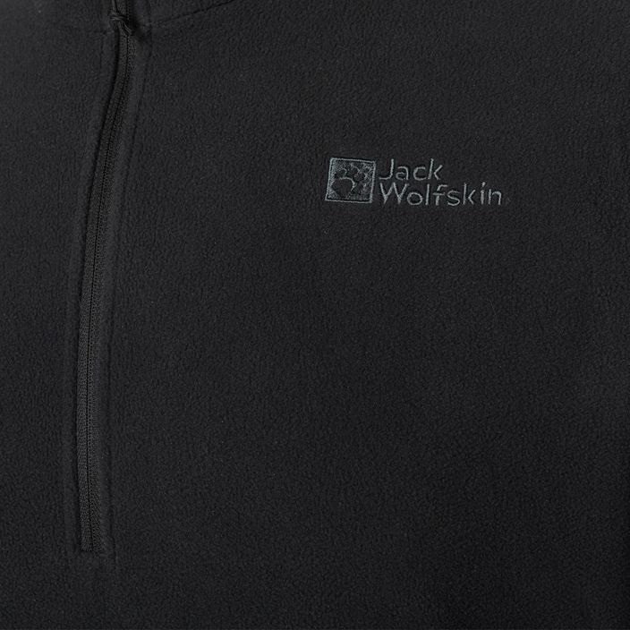Bluza trekkingowa męska Jack Wolfskin Taunus HZ black 6
