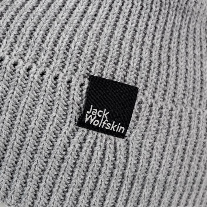Czapka zimowa Jack Wolfskin Essential grey heather 3
