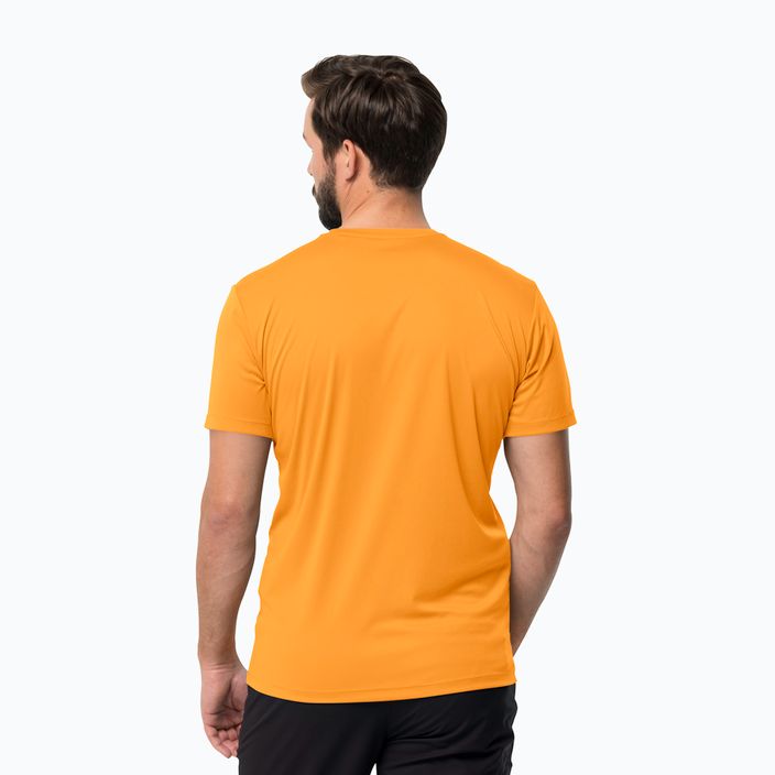 Koszulka trekkingowa męska Jack Wolfskin Tech orange pop 2