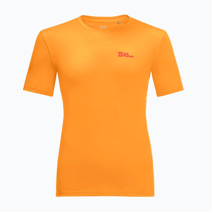 Koszulka trekkingowa męska Jack Wolfskin Tech orange pop 3