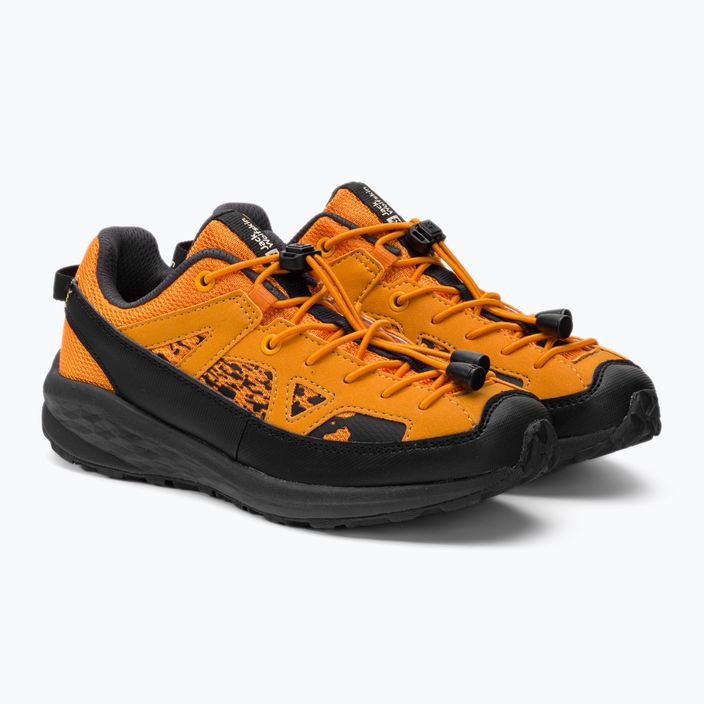 Buty turystyczne dziecięce Jack Wolfskin Vili Sneaker Low orange pop 4