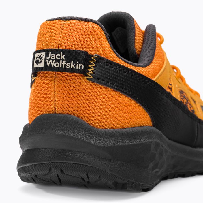 Buty turystyczne dziecięce Jack Wolfskin Vili Sneaker Low orange pop 8