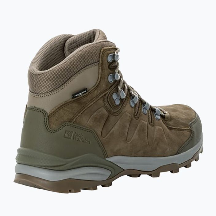 Buty trekkingowe męskie Jack Wolfskin Refugio Texapore Mid cold coffee 4