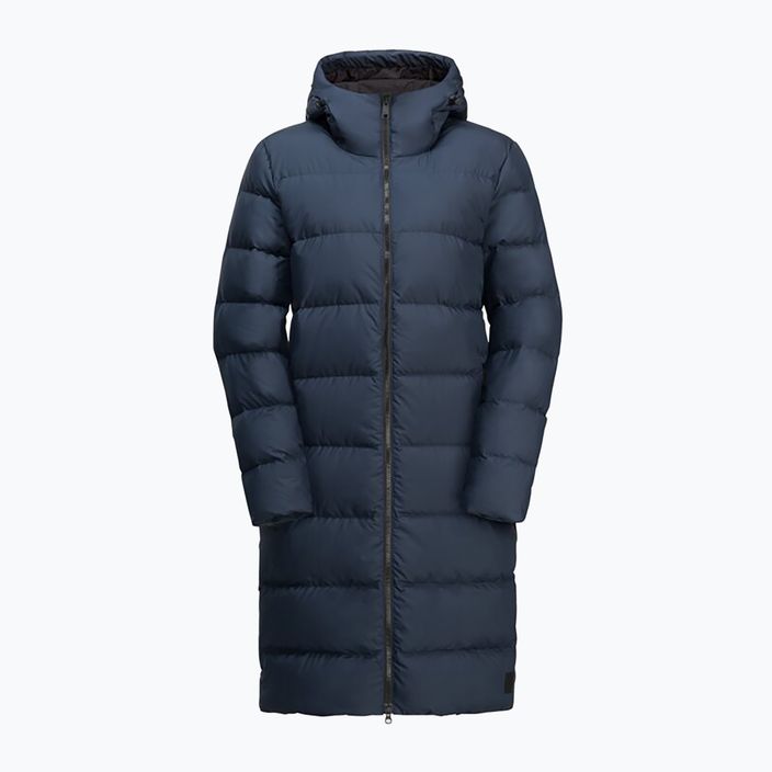 Płaszcz puchowy damski Jack Wolfskin Frozen Palace night blue 6