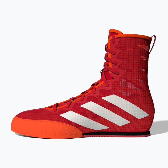 Buty bokserskie męskie adidas Box Hog 4 czerwone GW1403 12