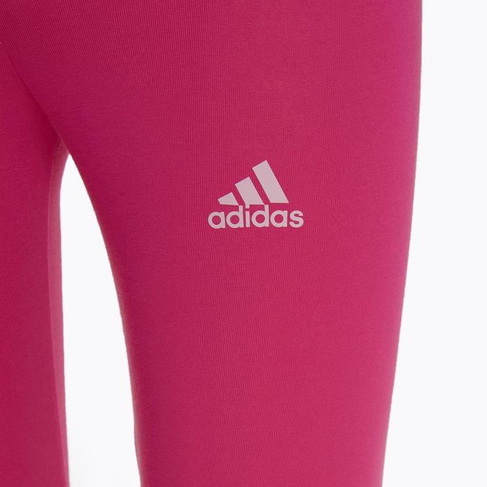 Legginsy dziecięce adidas Essentials Lin team real magenta/clear pink 3