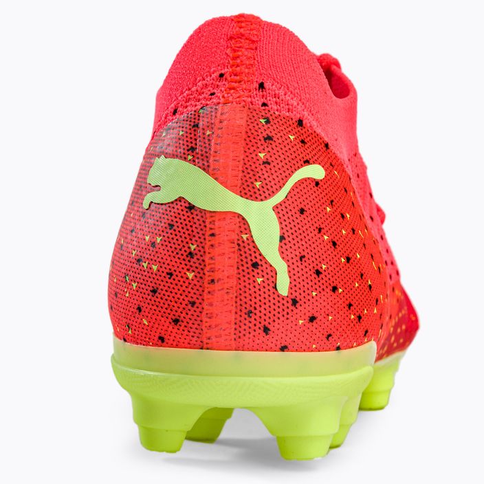 Buty piłkarskie dziecięce PUMA Future Z 3.4 FG/AG fiery coral/fizzy light/puma black/salmon 8