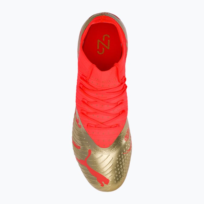 Buty piłkarskie męskie PUMA Future Z 3.4 Neymar Jr. FG/AG fiery coral/gold 6