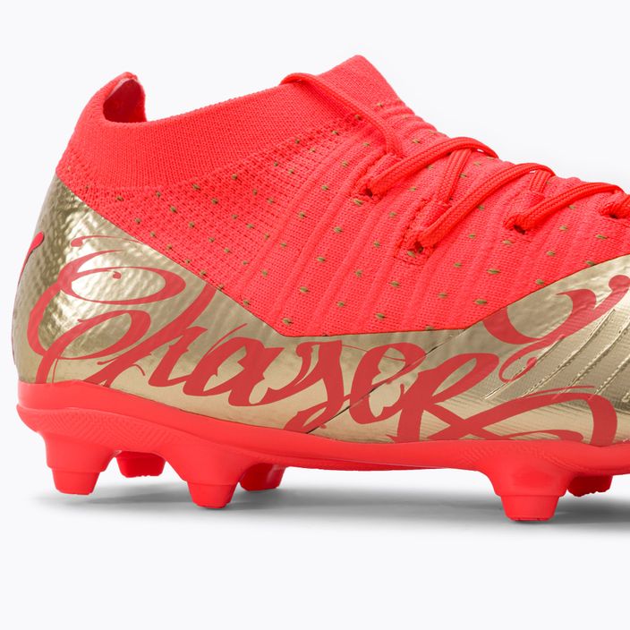 Buty piłkarskie dziecięce PUMA Future Z 3.4 Neymar Jr. FG/AG fiery coral/gold 10
