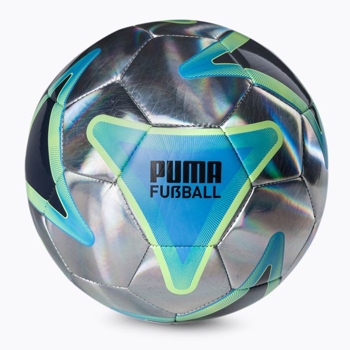 Piłka do piłki nożnej PUMA Street metalic silver fizz rozmiar 5 2