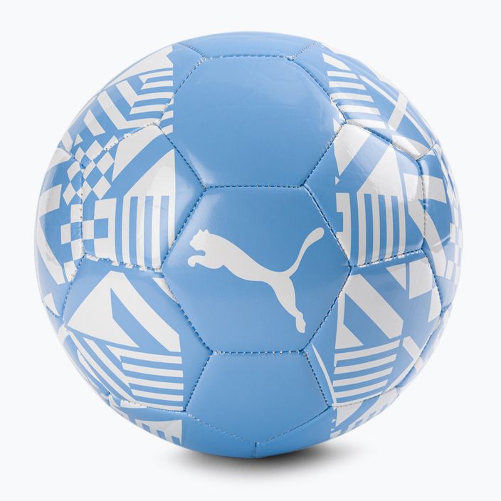 Piłka do piłki nożnej PUMA MCFC Football Culture UBD Ball team light blue rozmiar 5