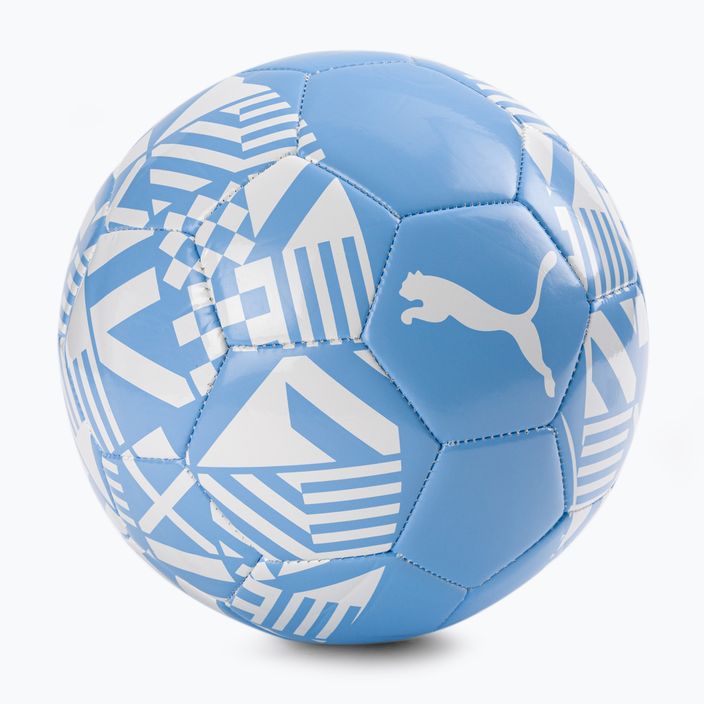 Piłka do piłki nożnej PUMA MCFC Football Culture UBD Ball team light blue rozmiar 5 2
