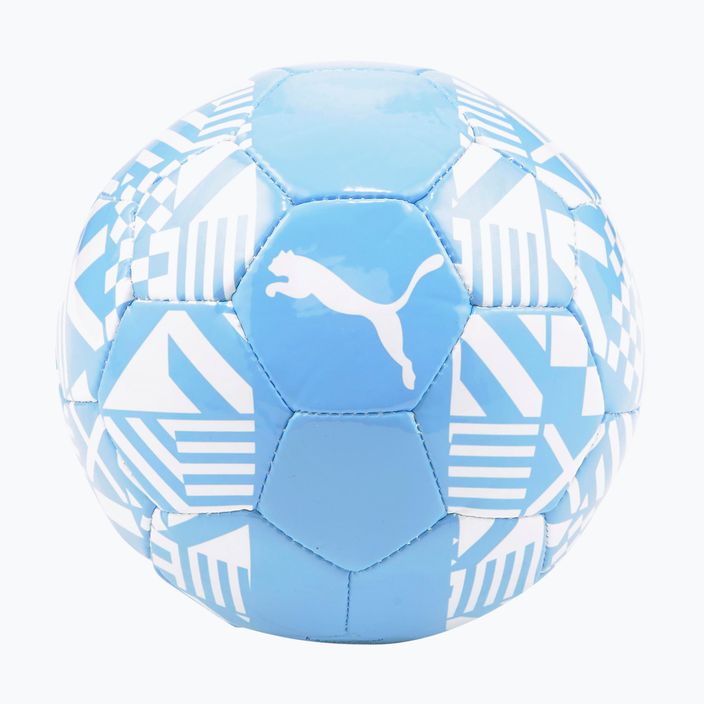 Piłka do piłki nożnej PUMA MCFC Football Culture UBD Mini team light blue rozmiar 1 5