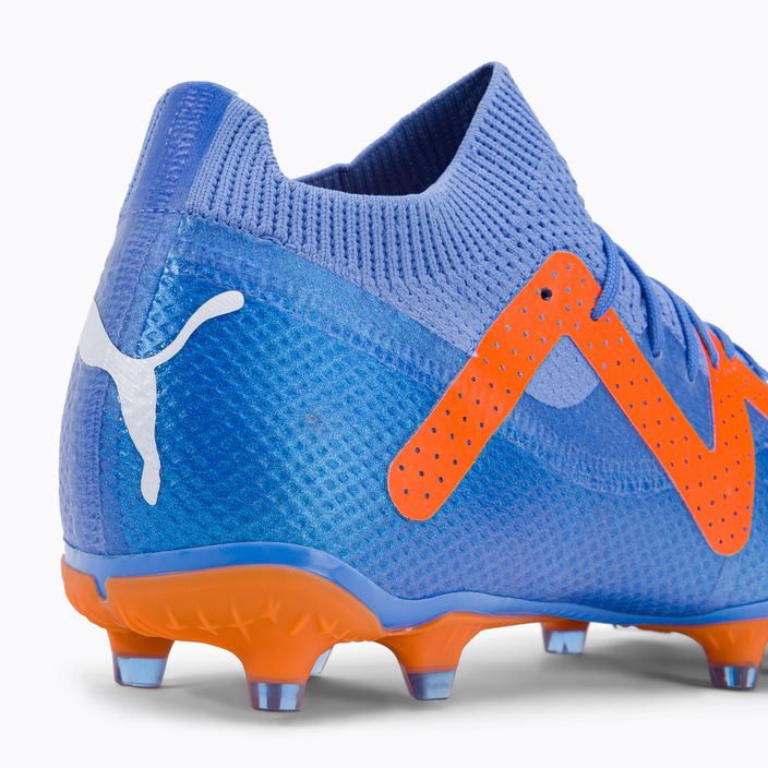 Buty piłkarskie męskie PUMA Future Pro FG/AG blue glimmer/puma white/ultra orange 9