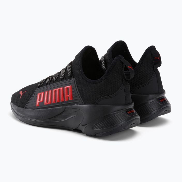 Buty do biegania męskie PUMA Softride Premier Slip-On puma black/for all time red/cool dark grey 3
