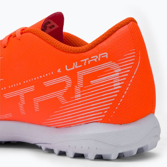 Buty piłkarskie dziecięce PUMA Ultra Play TT ultra orange/puma white/blue glimmer 10