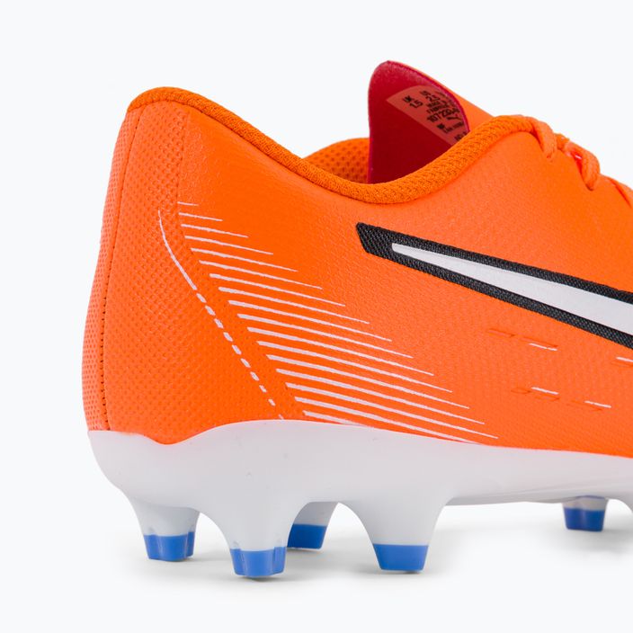 Buty piłkarskie dziecięce PUMA Ultra Play FG/AG ultra orange/puma white/blue glimmer 8