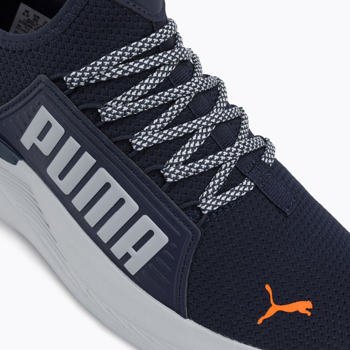 Buty do biegania męskie PUMA Softride Premier Slip-On navy/platinum gray/ultra orange 7