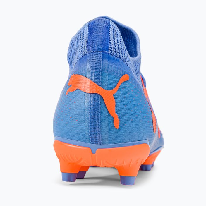 Buty piłkarskie dziecięce PUMA Future Match FG/AG blue glimmer/puma white/ultra orange 9