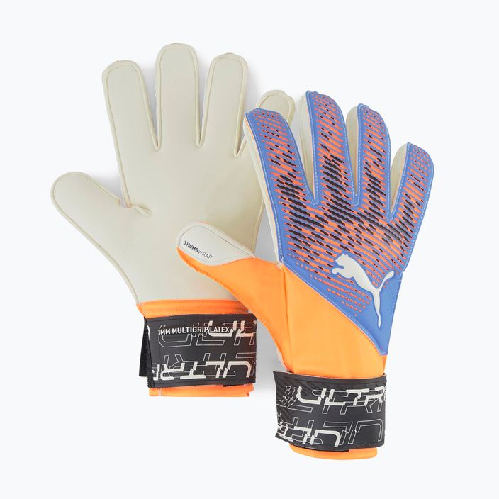 Rękawice bramkarskie PUMA Ultra Grip 3 RC ultra orange/blue glimmer 4