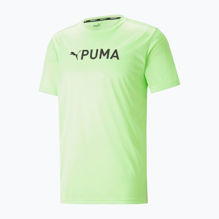 Koszulka męska PUMA Fit Logo Cf Graphic fizzy lime