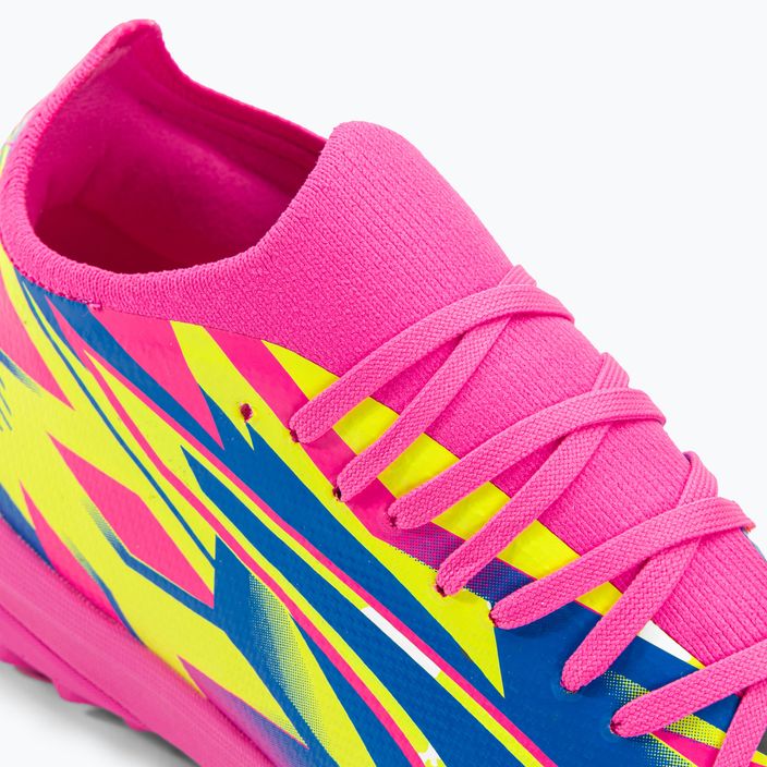 Buty piłkarskie męskie PUMA Ultra Match Energy TT luminous pink/yellow alert/ultra blue 10