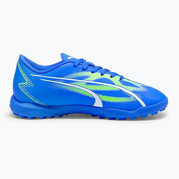 Buty piłkarskie dziecięce PUMA Ultra Play TT ultra blue/puma white/pro green 11