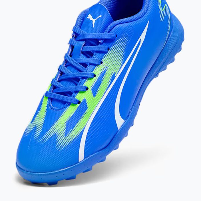 Buty piłkarskie dziecięce PUMA Ultra Play TT ultra blue/puma white/pro green 12