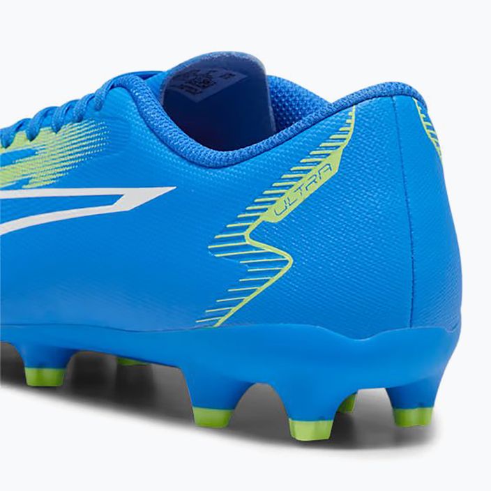Buty piłkarskie dziecięce PUMA Ultra Play FG/AG ultra blue/puma white/pro green 9